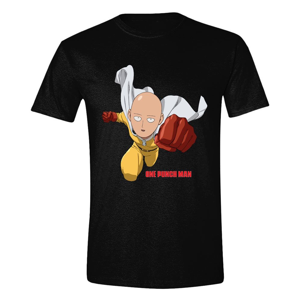 One Punch Man T-shirt Flying Size M
