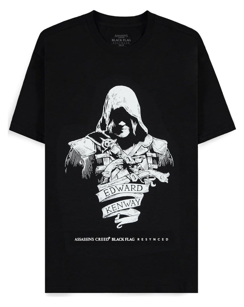 Assassin's Creed T-shirt Black Flag Resynched Edward Kenway Storlek XL