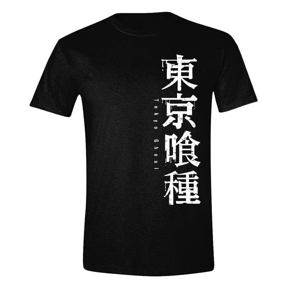 Tokyo Ghoul T-Shirt med Horisontell Logotyp - Storlek XL PCMerch