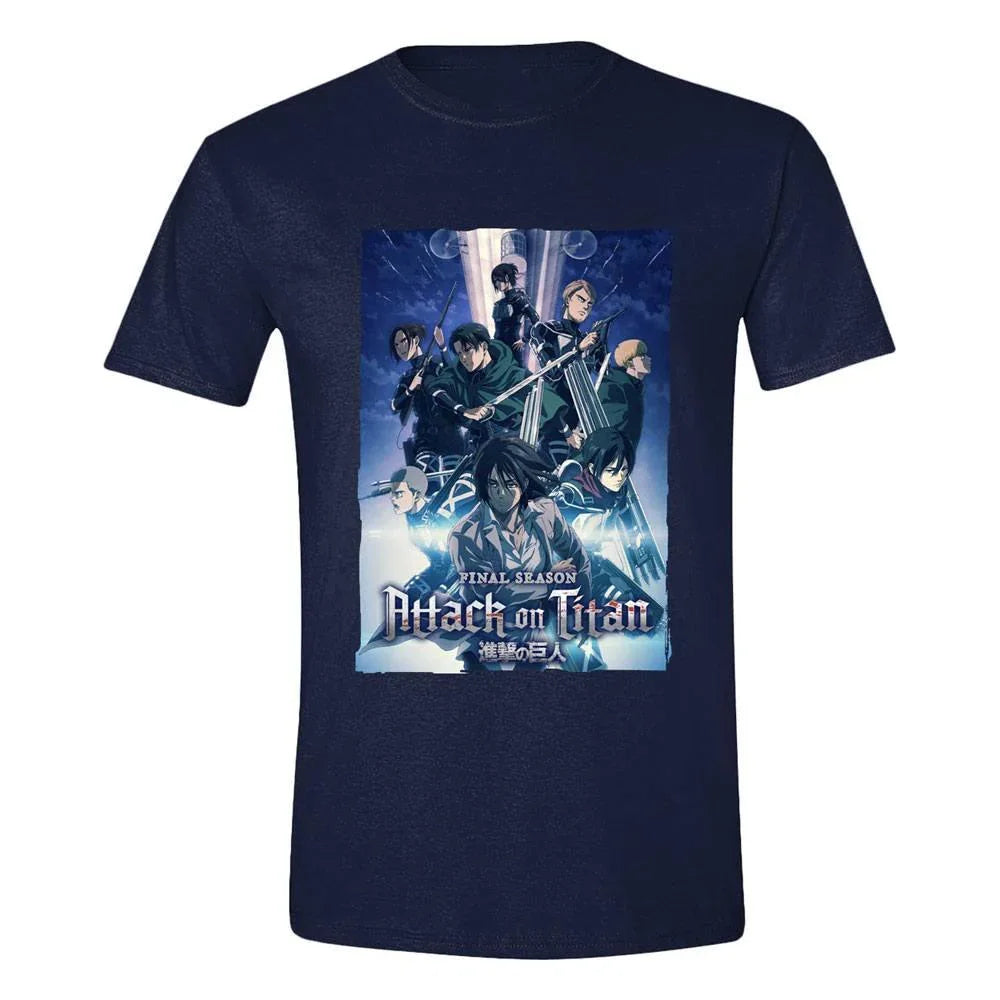 Attack On Titan T-Shirt Säsongsaffisch Storlek L PCMerch