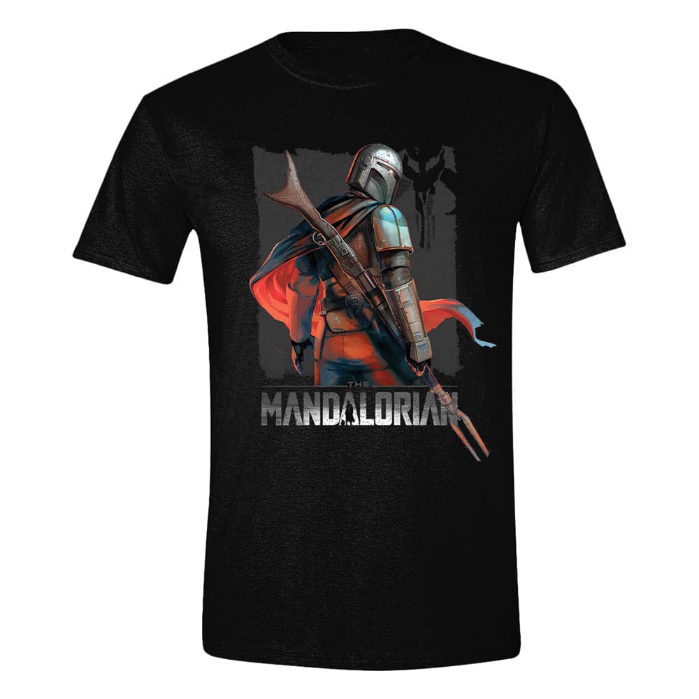 Star Wars The Mandalorian T-shirt Mando Pose Size L
