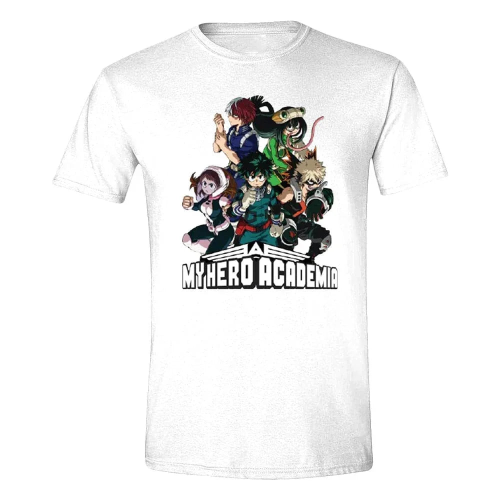 My Hero Academia T-shirt med karaktärer – Storlek M PCMerch