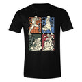Naruto T-shirt med Karaktärsskisser PCMerch