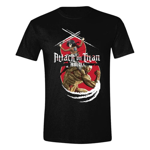 Attack on Titan T-Shirt Mikasa Titan - Kvalitets T-shirt med Officiell Licens PCMerch