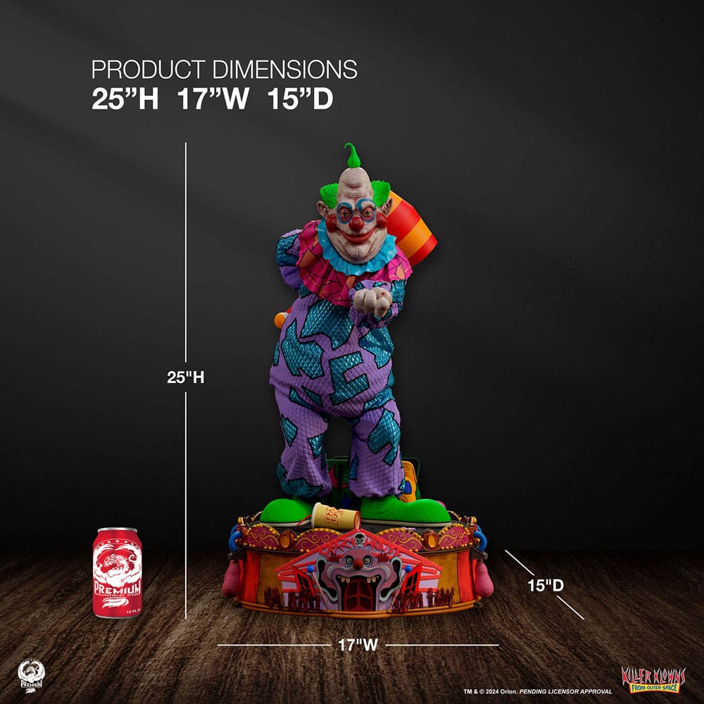 Killer Klowns from Outer Space Premier Series Figur 1/4 Jumbo 68 cm