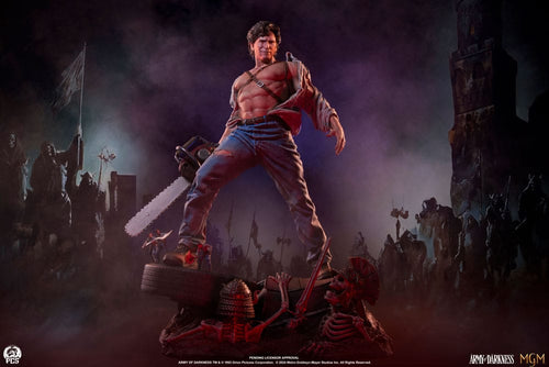 Army of Darkness Premier Series Figur i skala 1/4 Ash, 53 cm