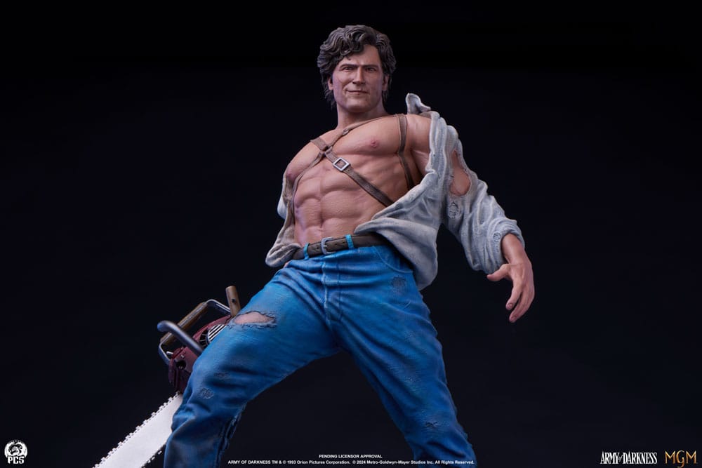 Army of Darkness Premier Series Figur i skala 1/4 Ash, 53 cm
