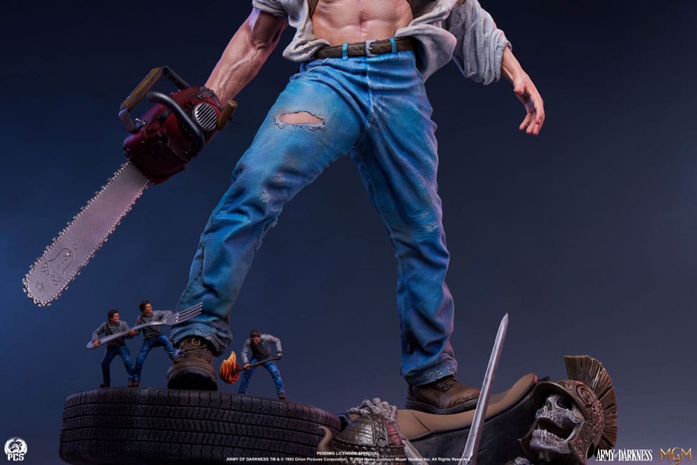 Army of Darkness Premier Series Figur i skala 1/4 Ash, 53 cm