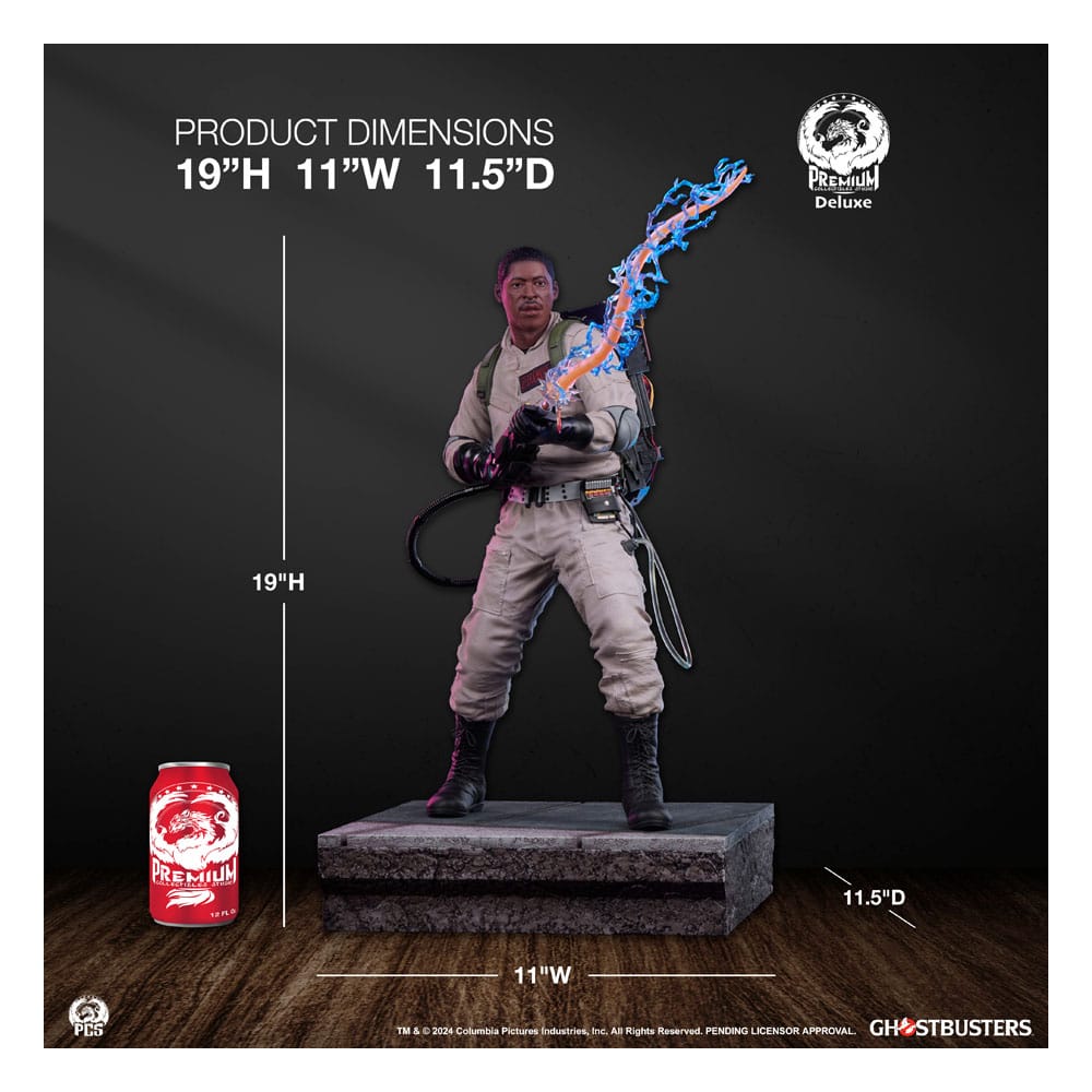 Ghostbusters Premier Series Figur 1/4 Winston Deluxe Version 48 cm Premium Collectibles Studio
