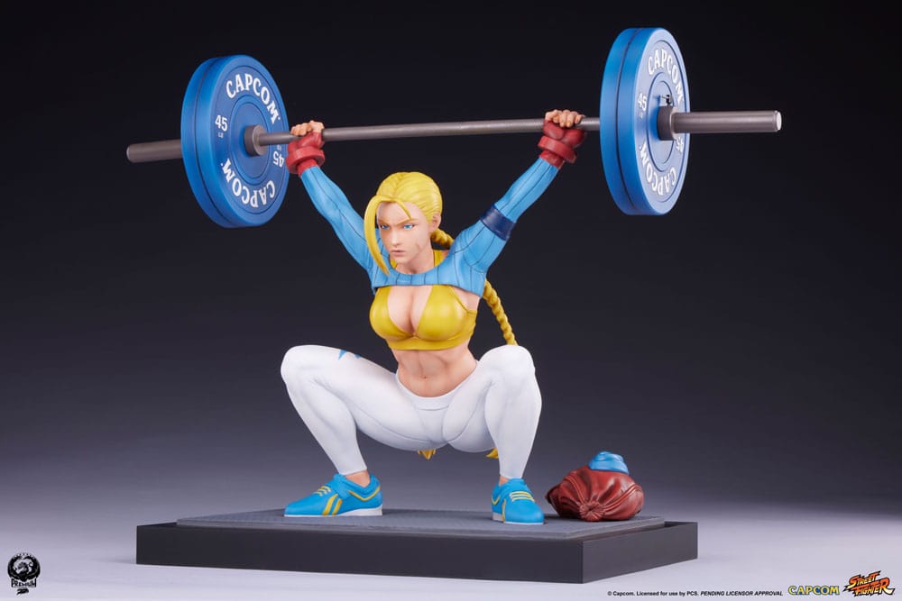 Street Fighter Premier Series Figur 1/4 Cammy: Powerlifting Alpha 41 cm Premium Collectibles Studio