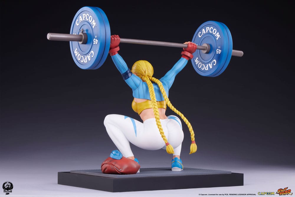Street Fighter Premier Series Figur 1/4 Cammy: Powerlifting Alpha 41 cm Premium Collectibles Studio