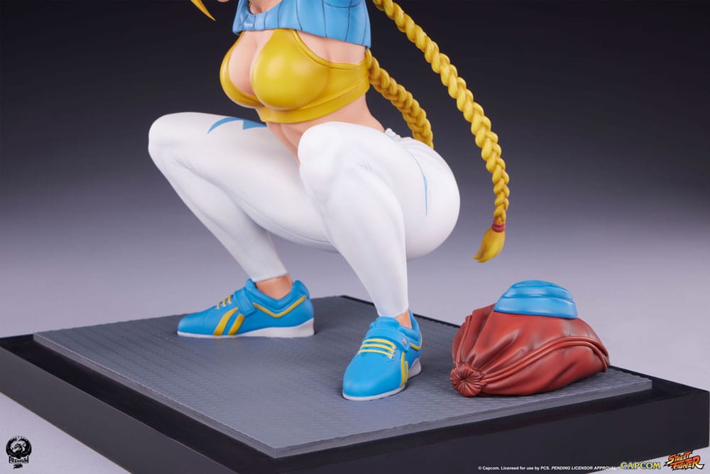 Street Fighter Premier Series Figur 1/4 Cammy: Powerlifting Alpha 41 cm Premium Collectibles Studio