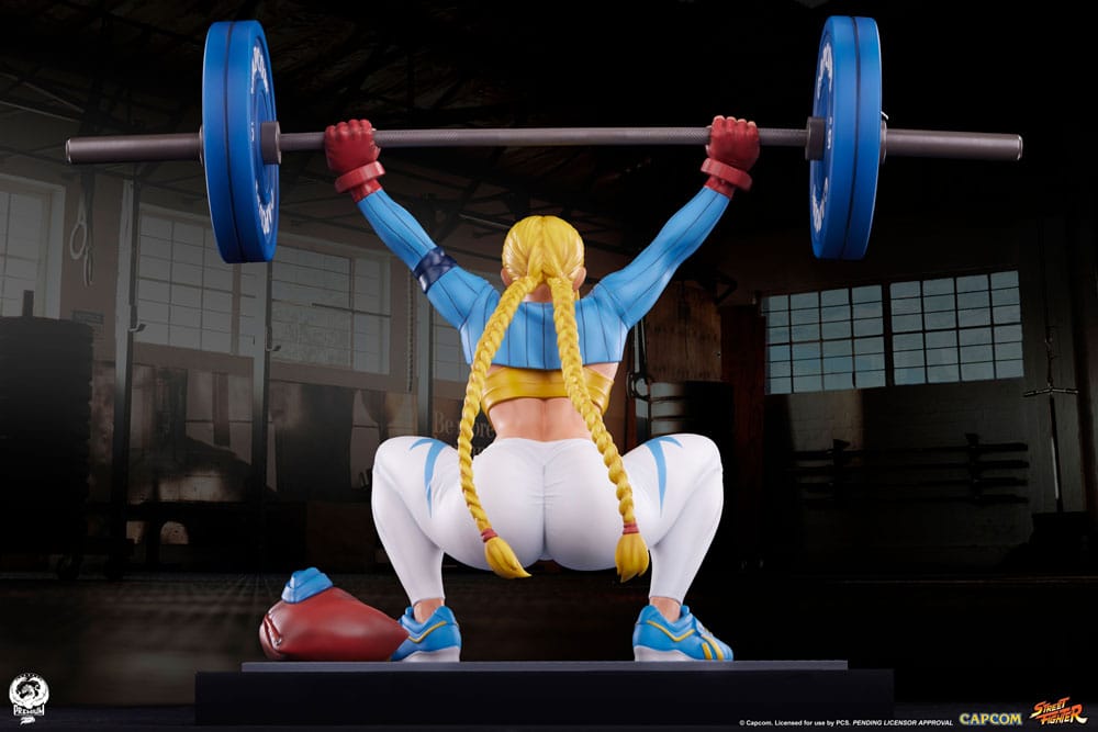 Street Fighter Premier Series Figur 1/4 Cammy: Powerlifting Alpha 41 cm Premium Collectibles Studio