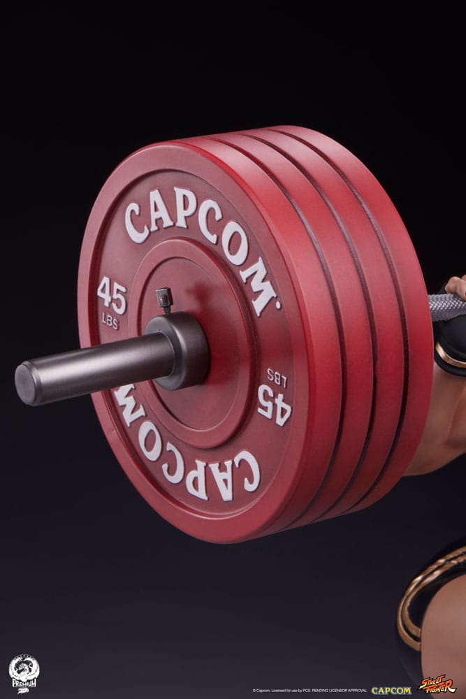 Street Fighter Premier Series Figur 1/4 Chun-Li Powerlifting (Battle Edition) 37 cm Premium Collectibles Studio