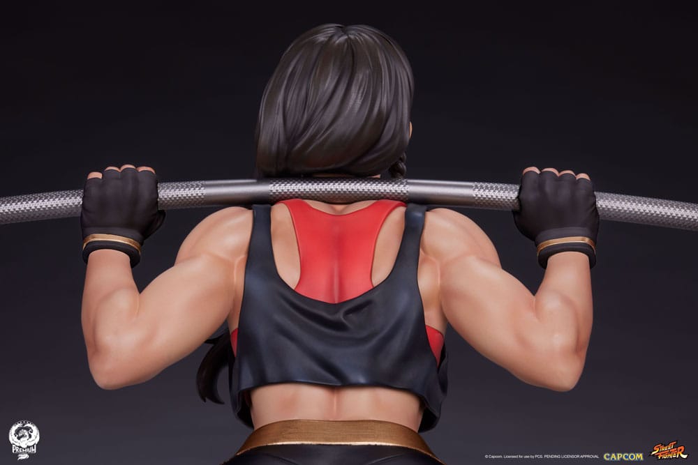Street Fighter Premier Series Figur 1/4 Chun-Li Powerlifting (Battle Edition) 37 cm Premium Collectibles Studio