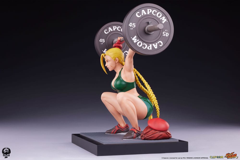 Street Fighter Premier Series Figur 1/4 Cammy: Powerlifting 41 cm Premium Collectibles Studio
