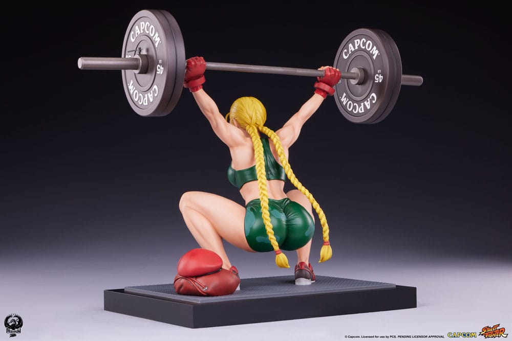 Street Fighter Premier Series Figur 1/4 Cammy: Powerlifting 41 cm Premium Collectibles Studio