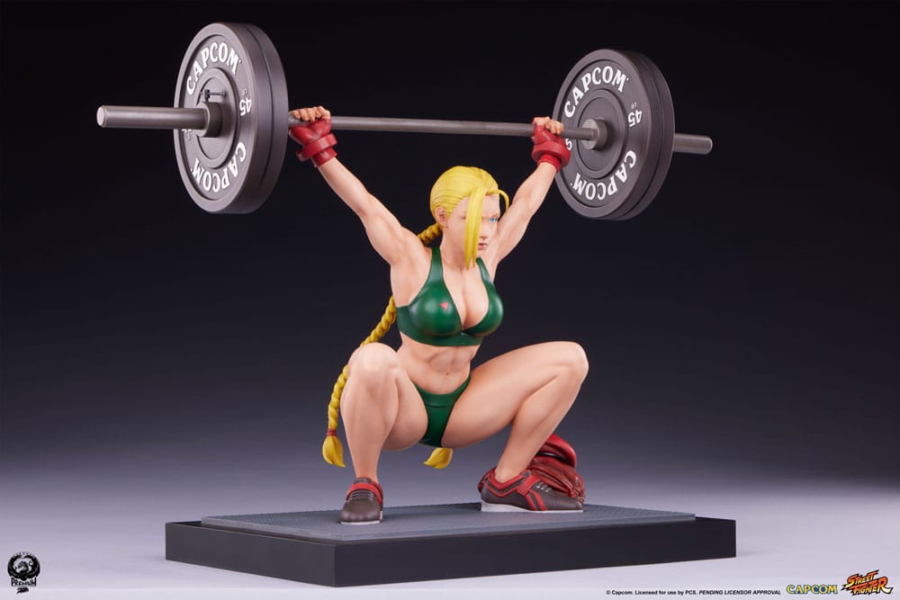 Street Fighter Premier Series Figur 1/4 Cammy: Powerlifting 41 cm Premium Collectibles Studio