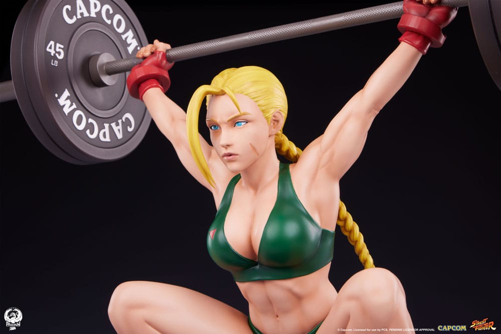 Street Fighter Premier Series Figur 1/4 Cammy: Powerlifting 41 cm Premium Collectibles Studio