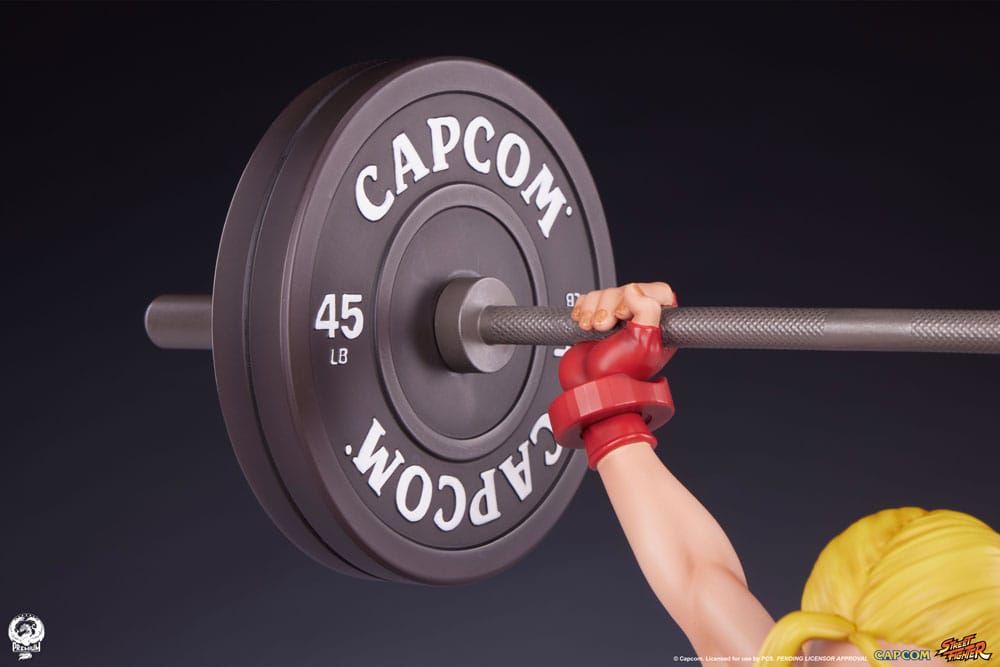 Street Fighter Premier Series Figur 1/4 Cammy: Powerlifting 41 cm Premium Collectibles Studio