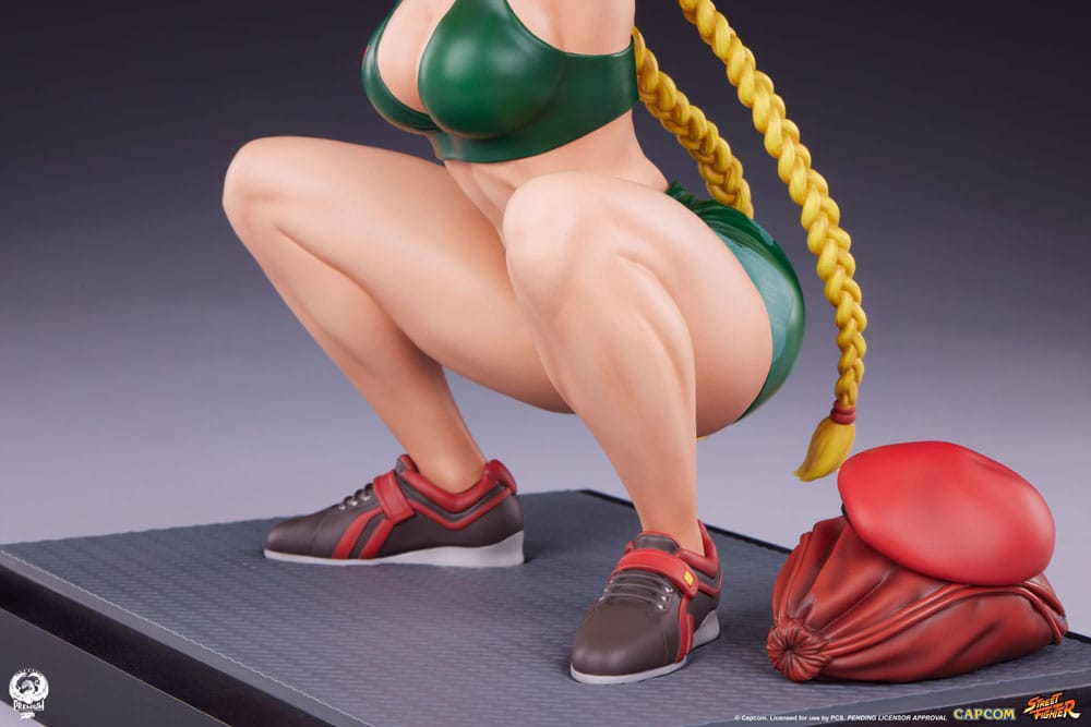 Street Fighter Premier Series Figur 1/4 Cammy: Powerlifting 41 cm Premium Collectibles Studio
