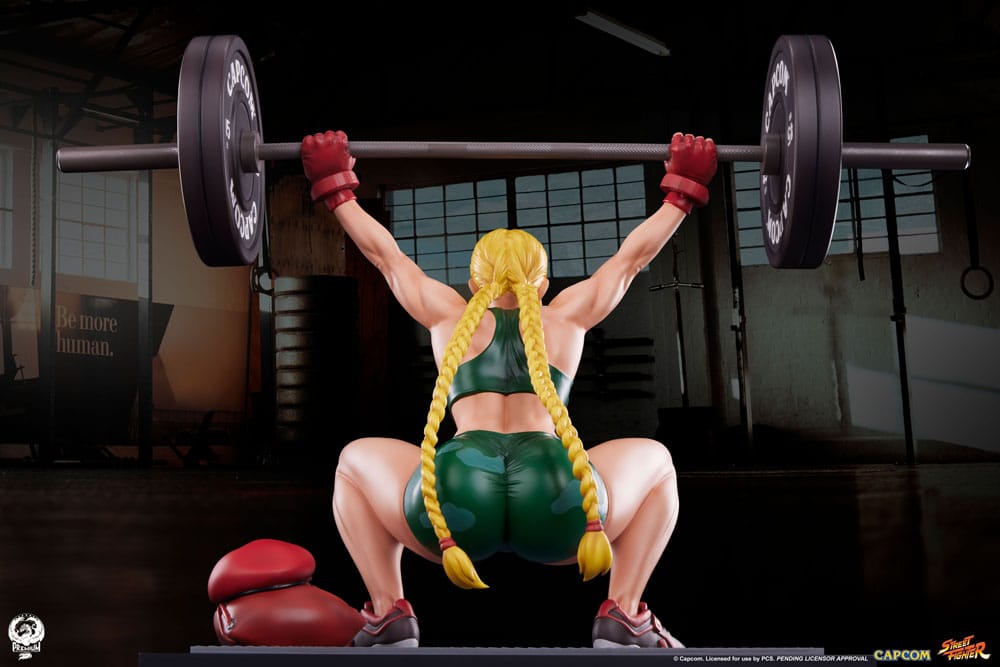 Street Fighter Premier Series Figur 1/4 Cammy: Powerlifting 41 cm Premium Collectibles Studio
