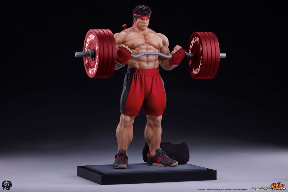 Street Fighter Premier Series Figur 1/4 Ryu: Powerlifting 53 cm Premium Collectibles Studio