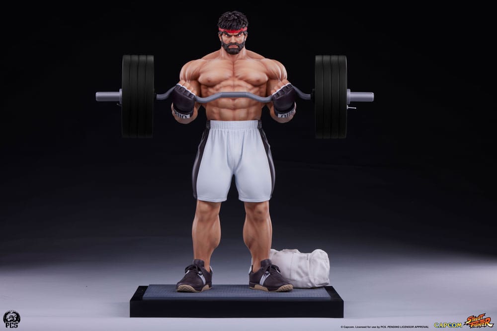 Street Fighter Premier Series Figur 1/4 Ryu Battle Edition: Powerlifting 53 cm Premium Collectibles Studio