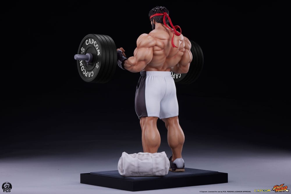 Street Fighter Premier Series Figur 1/4 Ryu Battle Edition: Powerlifting 53 cm Premium Collectibles Studio