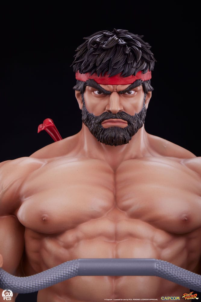 Street Fighter Premier Series Figur 1/4 Ryu Battle Edition: Powerlifting 53 cm Premium Collectibles Studio