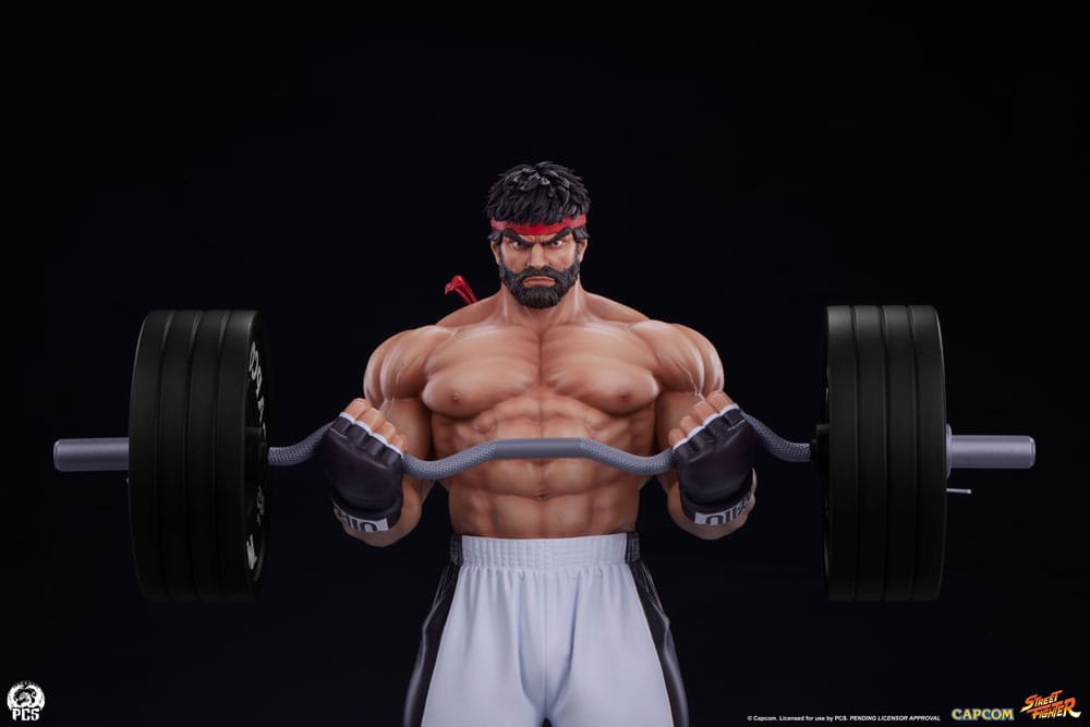 Street Fighter Premier Series Figur 1/4 Ryu Battle Edition: Powerlifting 53 cm Premium Collectibles Studio