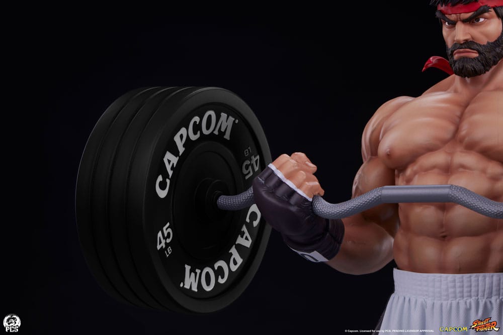 Street Fighter Premier Series Figur 1/4 Ryu Battle Edition: Powerlifting 53 cm Premium Collectibles Studio