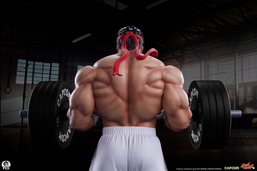 Street Fighter Premier Series Figur 1/4 Ryu Battle Edition: Powerlifting 53 cm Premium Collectibles Studio