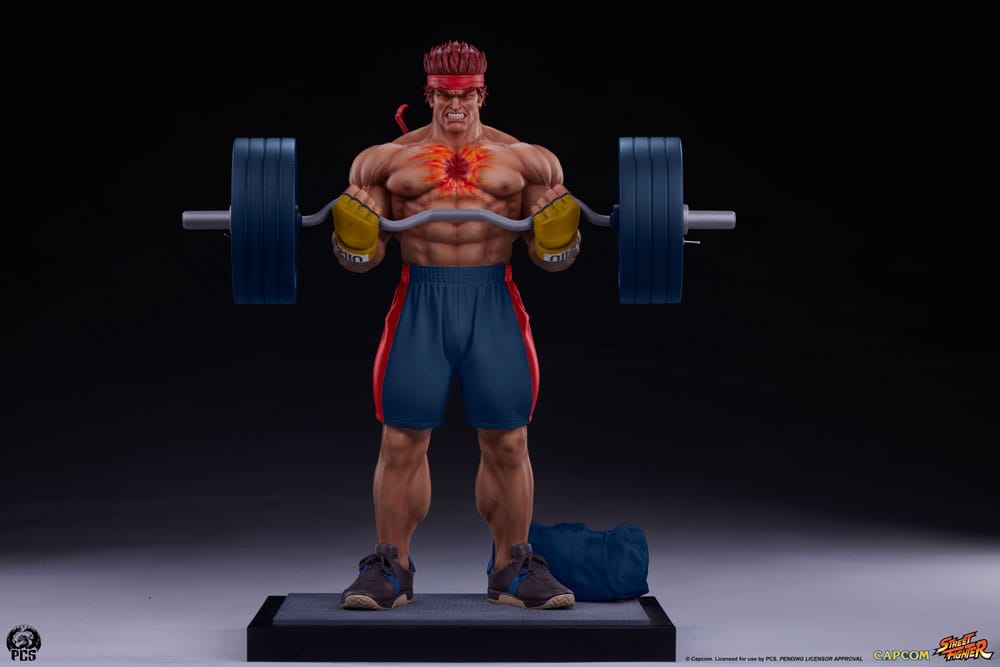 Street Fighter Premier Series Figur 1/4 Evil Ryu: Powerlifting 53 cm Premium Collectibles Studio
