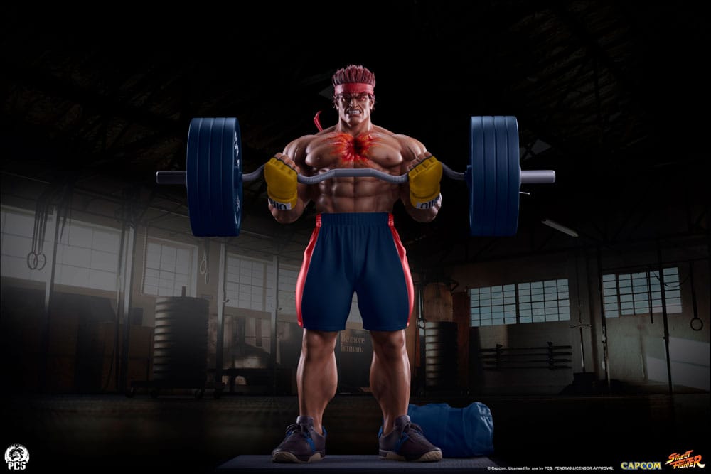 Street Fighter Premier Series Figur 1/4 Evil Ryu: Powerlifting 53 cm Premium Collectibles Studio