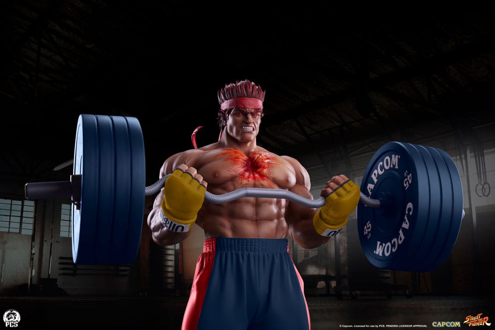 Street Fighter Premier Series Figur 1/4 Evil Ryu: Powerlifting 53 cm Premium Collectibles Studio