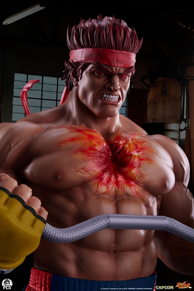 Street Fighter Premier Series Figur 1/4 Evil Ryu: Powerlifting 53 cm Premium Collectibles Studio