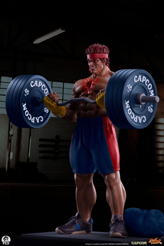 Street Fighter Premier Series Figur 1/4 Evil Ryu: Powerlifting 53 cm Premium Collectibles Studio