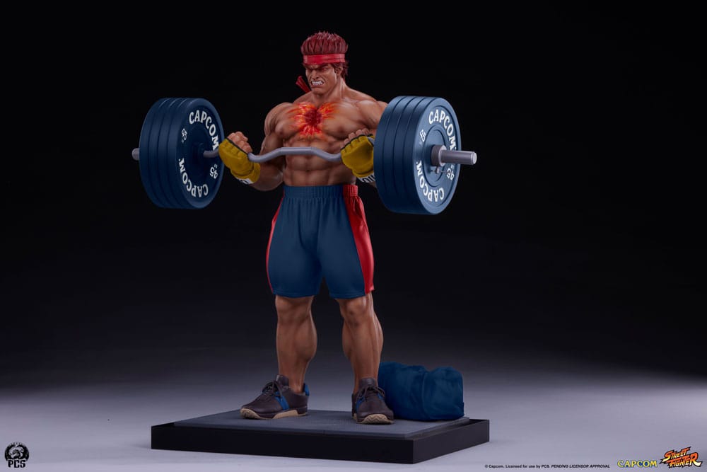 Street Fighter Premier Series Figur 1/4 Evil Ryu: Powerlifting 53 cm Premium Collectibles Studio
