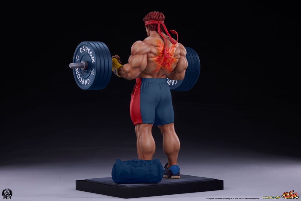 Street Fighter Premier Series Figur 1/4 Evil Ryu: Powerlifting 53 cm Premium Collectibles Studio