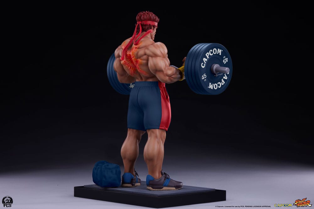 Street Fighter Premier Series Figur 1/4 Evil Ryu: Powerlifting 53 cm Premium Collectibles Studio