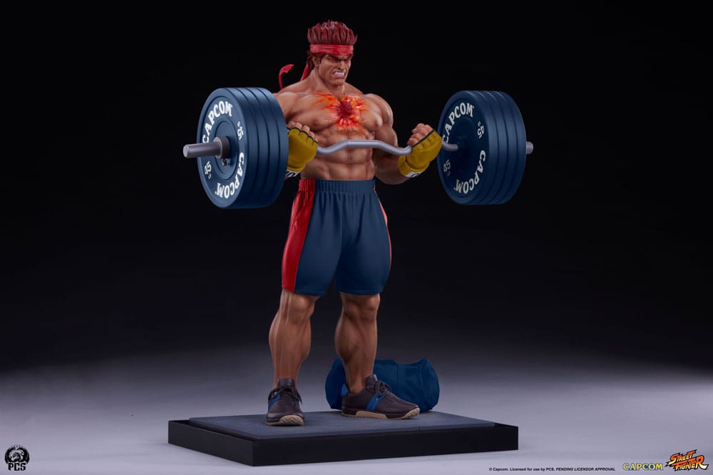 Street Fighter Premier Series Figur 1/4 Evil Ryu: Powerlifting 53 cm Premium Collectibles Studio