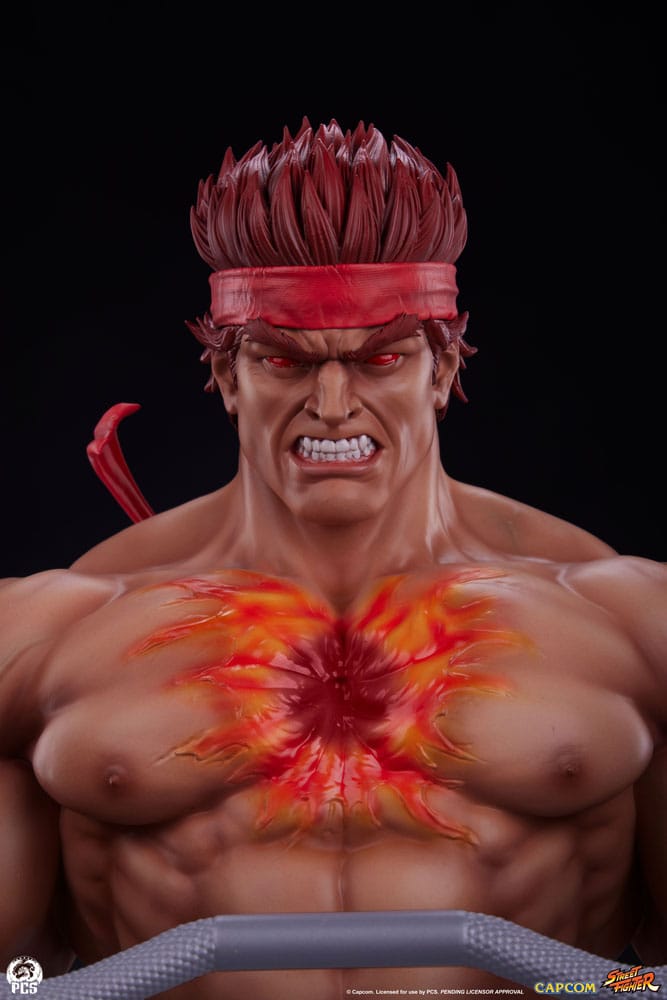 Street Fighter Premier Series Figur 1/4 Evil Ryu: Powerlifting 53 cm Premium Collectibles Studio
