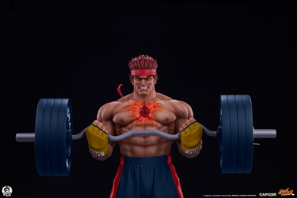 Street Fighter Premier Series Figur 1/4 Evil Ryu: Powerlifting 53 cm Premium Collectibles Studio