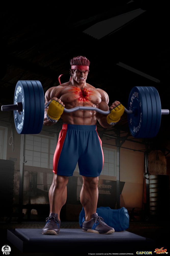 Street Fighter Premier Series Figur 1/4 Evil Ryu: Powerlifting 53 cm Premium Collectibles Studio