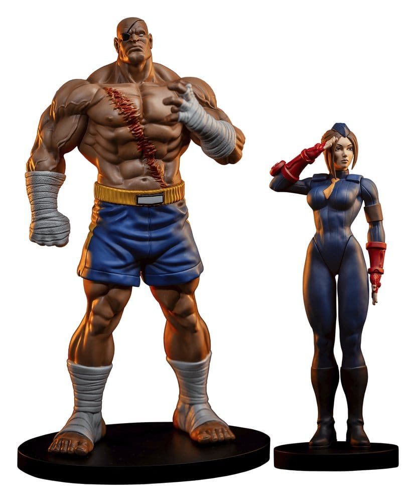 Street Fighter Street Jam Figur 1:10 Sagat & Juli 24 cm
