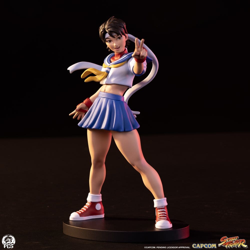 Street Fighter Street Jam Figurer 1/10 Sakura & Sodom 22 cm