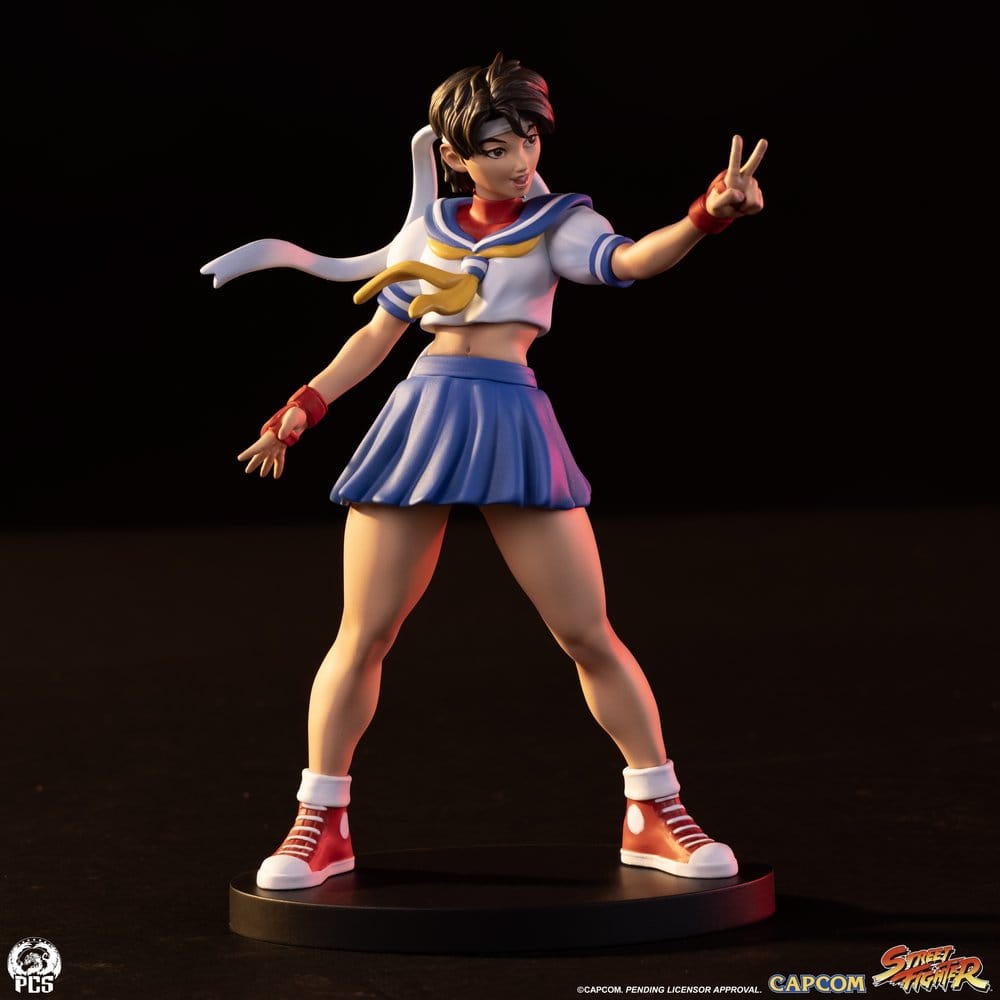 Street Fighter Street Jam Figurer 1/10 Sakura & Sodom 22 cm