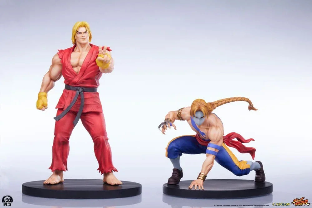 Street Fighter Street Jam Figur Set 1/10 Ken & Vega Premium Collectibles Studio