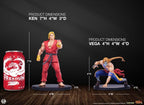 Street Fighter Street Jam Figur Set 1/10 Ken & Vega Premium Collectibles Studio
